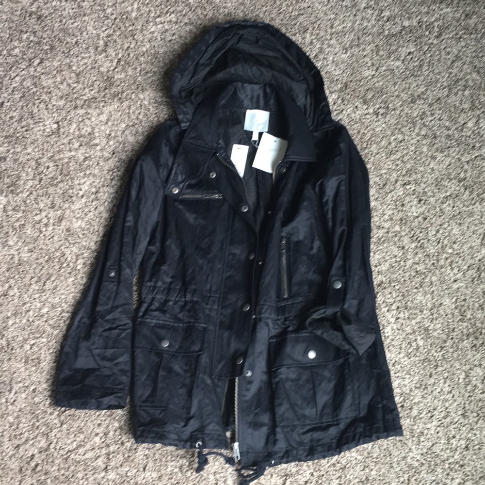 Joie Black light weight coat.